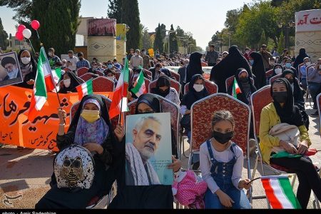 یوم‌الله ۱۳ آبان| تجمع باشکوه خوزستانی‌ها ‌/‌ انتقاد مردم از اقدامات خصمانه آمریکا‌