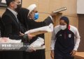مراسم بدرقه تیم ملی فوتبال بانوان ایران مراسم بدرقه تیم ملی فوتبال بانوان ایران