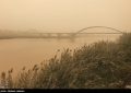 دوباره خاک آسمان استان خوزستان را تسخیر کرد/ کاهش دید و افزایش مراجعه به مراکز درمانی