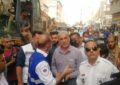 استاندار خوزستان در محل حادثه ساختمان متروپل حاضر شد