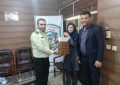 تقدیر پلیس فتاح مسجدسلیمان از دانش آموزخوش ذوق شهرستان