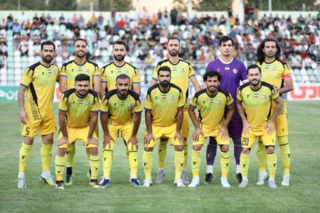 پیروزی تیم فوتبال نفت مسجدسلیمان دربازی تدارکاتی