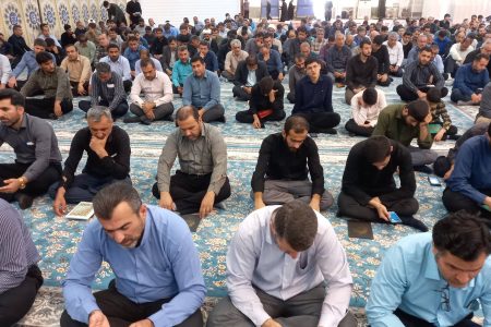 برگزاری مراسم بزرگداشت خادم جمهور در مسجدسلیمان