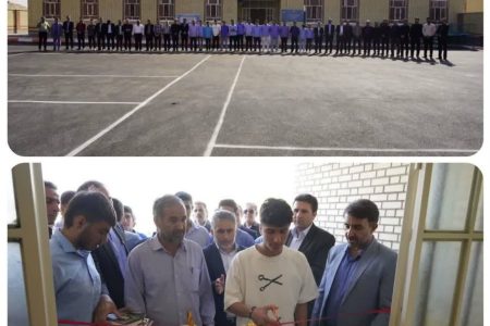 بهره برداری از هنرستان ۶ کلاسه در کوشک اندیکا