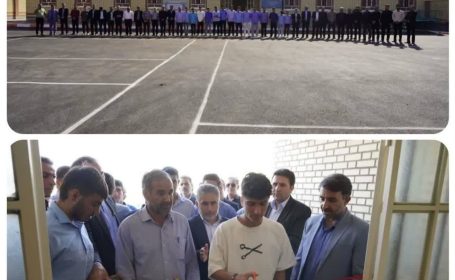 بهره برداری از هنرستان ۶ کلاسه در کوشک اندیکا