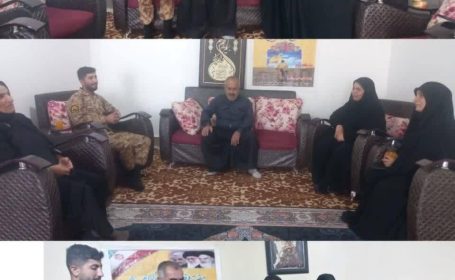 دیدارفرمانده حوزه بسیج خواهران با رزمندگان دفاع مقدس درشهرستان لالی دیدارفرمانده حوزه بسیج خواهران با رزمندگان دفاع مقدس درشهرستان لالی