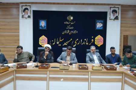 جلسه فرهنگی شیخ با هیئت‌های مذهبی و جمعی از اصحاب فرهنگ و هنر و رسانه‌های مسجدسلیمان. همراه با تصاویر