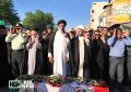 تشییع و خاکسپاری پیکر مطهر شهید مهرداد طاهری آرپناهی در شهر شرافت شوشتر